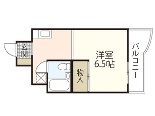 東雲コーポ【5階】の間取り
