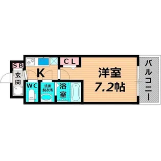 フォーリアライズ城東ファイン【10階】の間取り