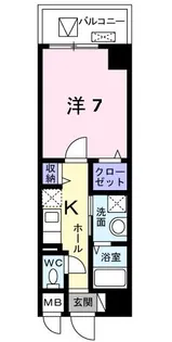 エレディータ【5階】の間取り