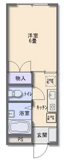 レーヴ・ティー【1階】の間取り