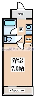 リカーズマンション【3階】の間取り