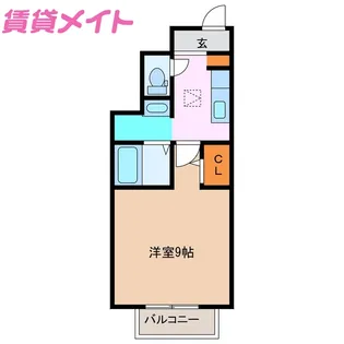 Milky way【1階】の間取り