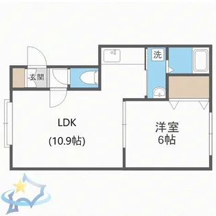 発寒5条MS【2階】の間取り