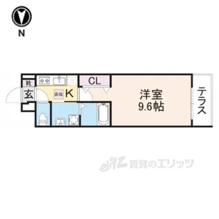 ハルズHINODE【1階】の間取り