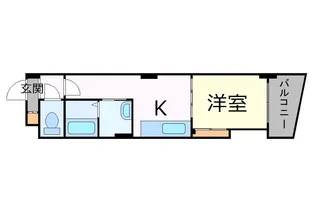 ノースマンション桑園【4階】の間取り