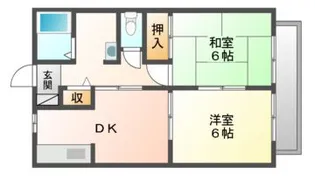 コート今津【2階】の間取り