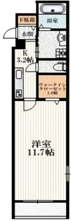メゾン山の井【2階】の間取り