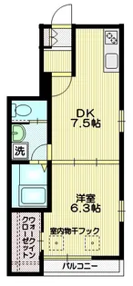 メゾン・ボヌール【2階】の間取り