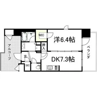 エステムプラザ福島ジェネル【3階】の間取り