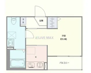 ベイルーム東本厚木【1階】の間取り