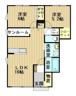 レガリアIII【1階】の間取り