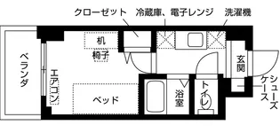 キャンパスヴィレッジ西宮甲東園【5階】の間取り