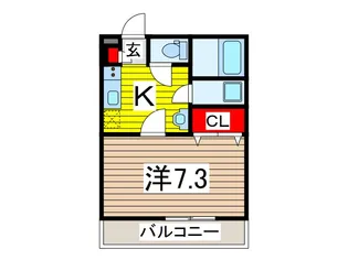 LUPINUS KAWAGUCHI【1階】の間取り