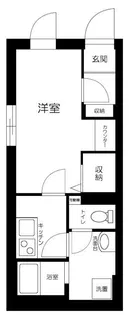 フェリデンシア住吉【4階】の間取り