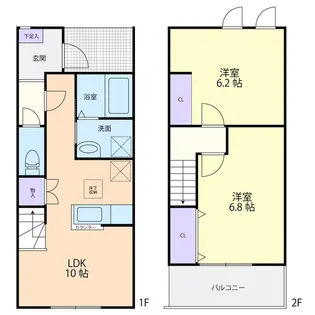 GRACIA・Kの間取り