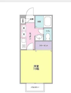 カーサ寿【2階】の間取り