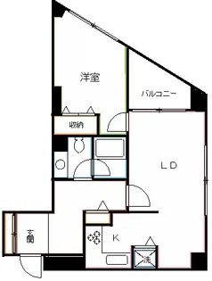 グランドメゾン三鷹南【2階】の間取り