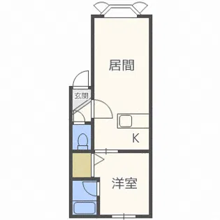 トレド33【1階】の間取り