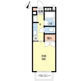 リーベンツェレ東金【2階】の間取り