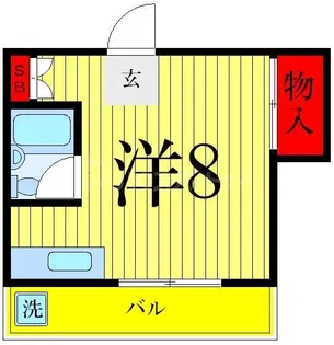 小島ビル【3階】の間取り