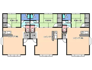 リピュートユニティ【2階】の間取り