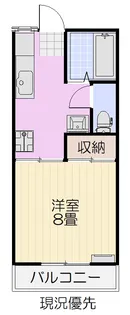 シティライフ北山【2階】の間取り