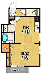 ブランシュ武蔵小杉【3階】の間取り