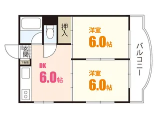 樹マンション【2階】の間取り