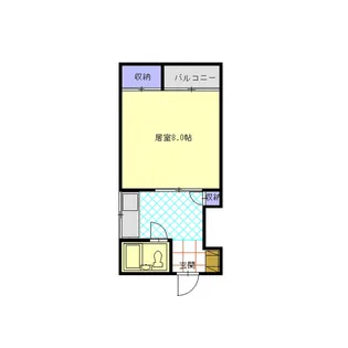 コジマ西ビル【4階】の間取り