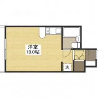 清水ハイツ【2階】の間取り