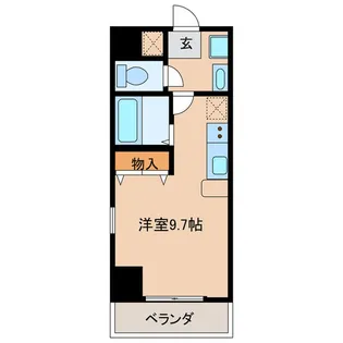 VILLAGE MEISEI(旧ナルセハイツ)【3階】の間取り