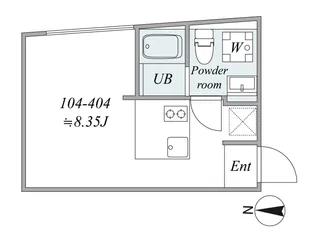 trias111【1階】の間取り