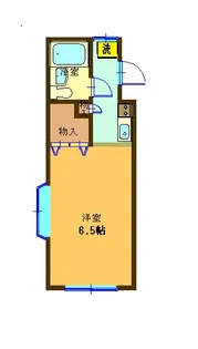 ド・ロウ3【1階】の間取り