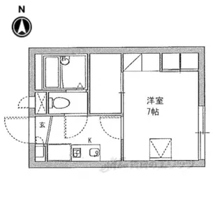 レオパレスNステージ【1階】の間取り