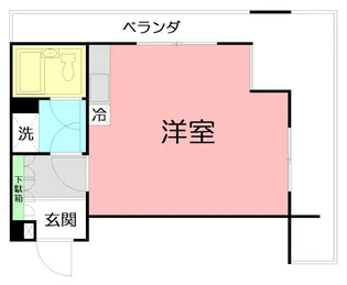 大貫ビル【4階】の間取り