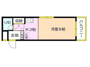サンロイヤルイワモト【4階】の間取り