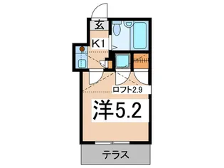 さざ波ハウス【1階】の間取り