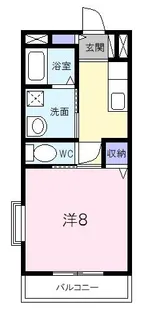 アニバーサリー【2階】の間取り