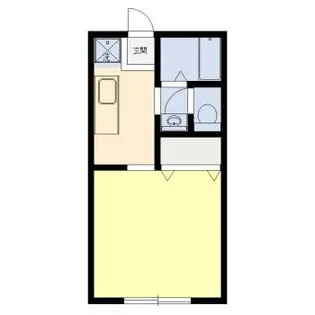 ディアコートB棟【1階】の間取り