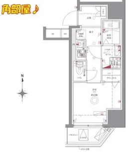 AZEST武蔵小杉【5階】の間取り