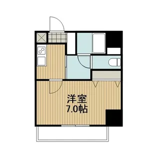 大阪府大阪市東成区東小橋2【マンション】の間取り