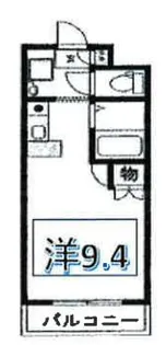 K‘S TOWER【5階】の間取り