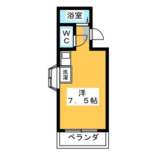 メゾンオーブ【2階】の間取り