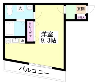 ビラビスタ津田沼【3階】の間取り