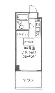 ハーベストハウス2【1階】の間取り