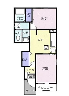 ファーストM【1階】の間取り