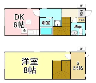 福岡県北九州市小倉北区東篠崎1【一戸建】の間取り