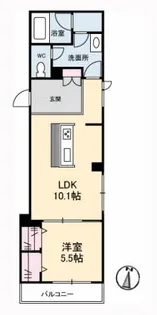 広島県福山市沖野上町6【マンション】の間取り