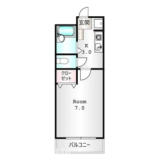 群馬県前橋市朝日町1【マンション】の間取り