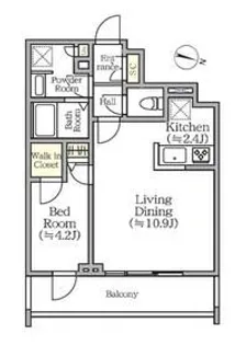 CREALpremier西馬込【3階】の間取り
